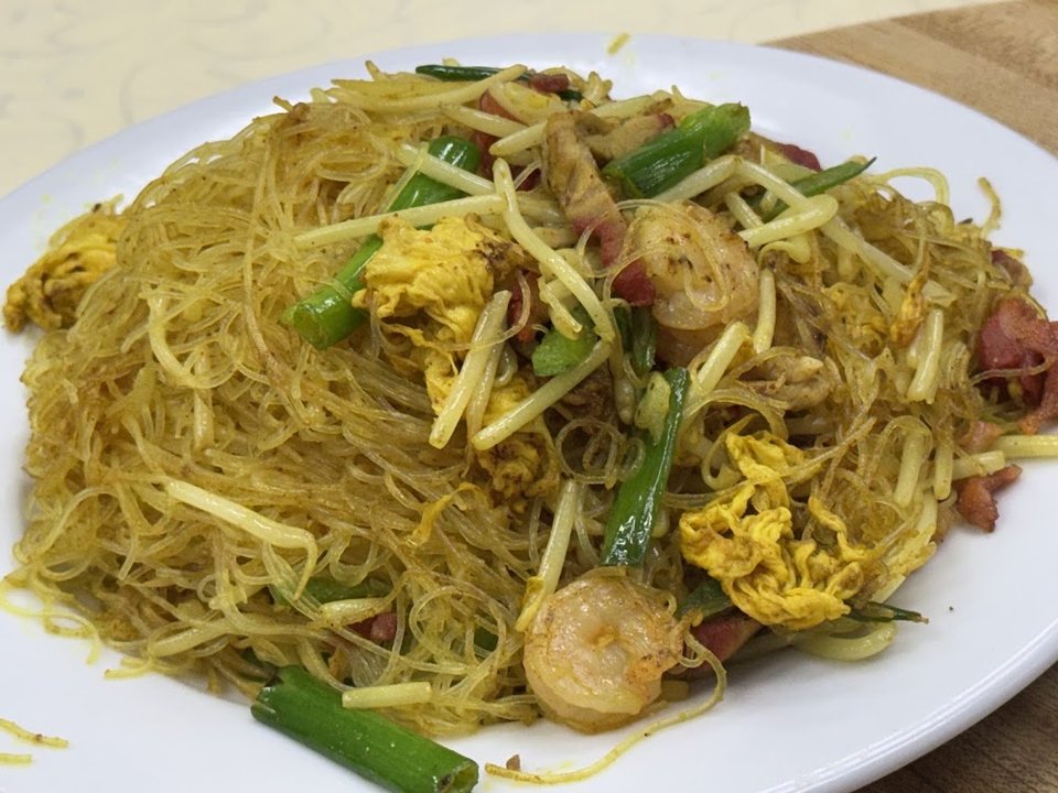 Menu page listing Cantonese-style comfort dishes.